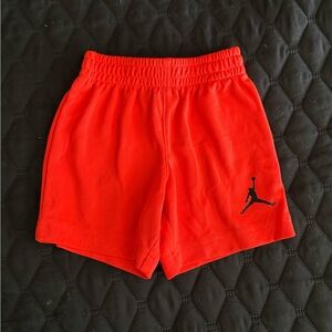 Nike Jordan Kids' Red Athletic Shorts 2T